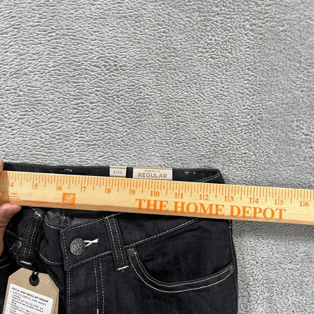 prAna Kayla High Rise Jeans Denim Solid Women's 00 24 Stretch 32